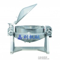 供應可傾式加蓋蒸煮鍋（蒸汽）