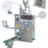 袋泡茶包裝機掛線掛標簽內外袋子母保健茶袋包裝機