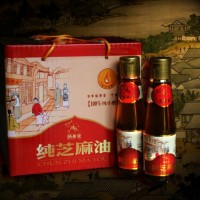 售純正小磨香油、芝麻醬