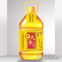 九季壓榨純香菜籽油5L