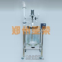 S212-80雙層玻璃反應(yīng)釜，玻璃反應(yīng)釜