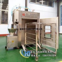 蒜蓉腸加工用熏蒸爐 100公斤香腸加工設備