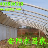 供應永昌新型無支柱溫室大棚支架機
