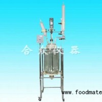 合眾雙層玻璃反應釜5L