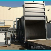 科美斯公司真空預(yù)冷機抽走蔬菜表面雨水