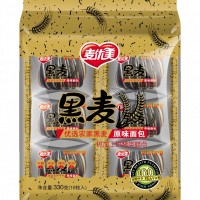 麥優美黑麥原味面包