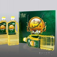 茶之語3L油茶籽油山茶油一級壓榨禮盒裝(1L×3）