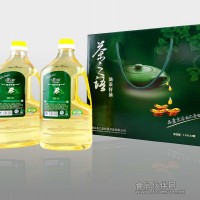 茶之語2.5L壓榨一級山茶油、油茶籽油禮盒(1.25L×2）