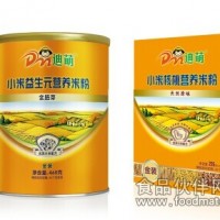 供應迪萌嬰幼兒輔食品 小米營養米粉
