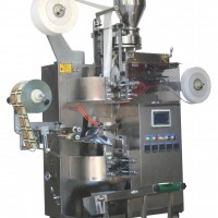 全自動帶線帶標內外袋一次完成袋泡茶包裝機