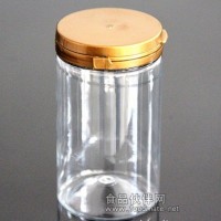 320毫升休閑食品包裝瓶 PET塑料密封罐 透明廣口瓶