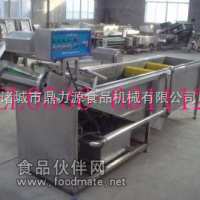 毛刷清洗脫皮機，蔬菜清洗流水線、洗菜機、選果機、漂燙機