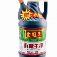 批發出口金冠園鮮味生抽800ml
