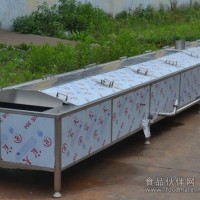 蓮藕漂燙機，蓮藕清洗漂燙機，果蔬漂燙清洗設備