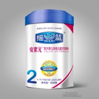 搖籃安素元嬰幼兒配方奶粉金裝2段——搖籃安素元，成長小狀元