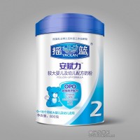 搖籃安賦力嬰幼兒配方奶粉金裝2段——搖籃安賦力，寶寶抵抗力