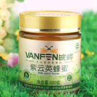 安徽天柱山特產(chǎn) 廠家直銷(xiāo) 皖峰紫云英[]蜂蜜500g 女士營(yíng)養(yǎng)品