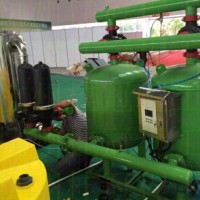 臥式部手動反清洗沙石過濾器