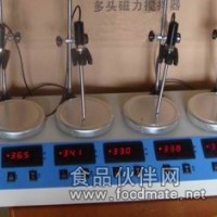 HJ-6A數顯恒溫多頭磁力攪拌器