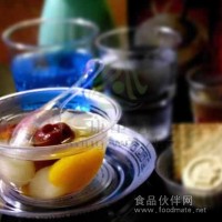 2014一次性航空水晶餐具  財富無限
