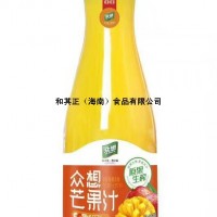 眾想飲品芒果汁1.5大口