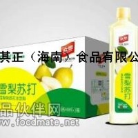 眾想飲品雪梨蘇打水400ml