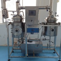 超聲波低溫提取濃縮機組、低溫提取濃縮設備、小型實驗室超聲波提取濃縮機組