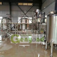 1000L/H蒸汽加熱高出油率茶樹精油純露提取設備