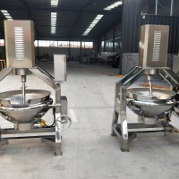 豌豆涼粉機(jī)煮鍋制作米豆腐的機(jī)器大型電動(dòng)攪涼粉機(jī)紅薯涼粉攪拌鍋
