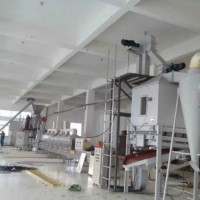 全自動化微波烘干貓砂烘干設備生產線