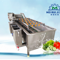 不銹鋼氣泡清洗機 海蠣子清洗機 包裝袋清洗風干機
