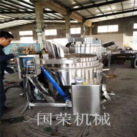 自動出料蒸煮鹵制夾層鍋價格|煮肉鹵雞爪自動出料夾層鍋廠家
