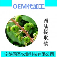 商陸速溶粉 商陸浸膏粉噴霧干燥   可做代加工