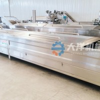 LPT5000型鏈式溫控型果蔬漂燙線專業蔬菜殺青生產線