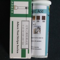過氧乙酸測定試紙 快速檢測 PAA 消毒 25-500ppm 水處理 生產(chǎn)廠家直銷價格