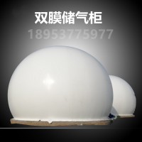 一體化雙膜儲(chǔ)氣柜  沼氣工程雙膜氣柜可定制