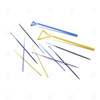 virya  3170729  三角型涂抹棒，孔雀藍色