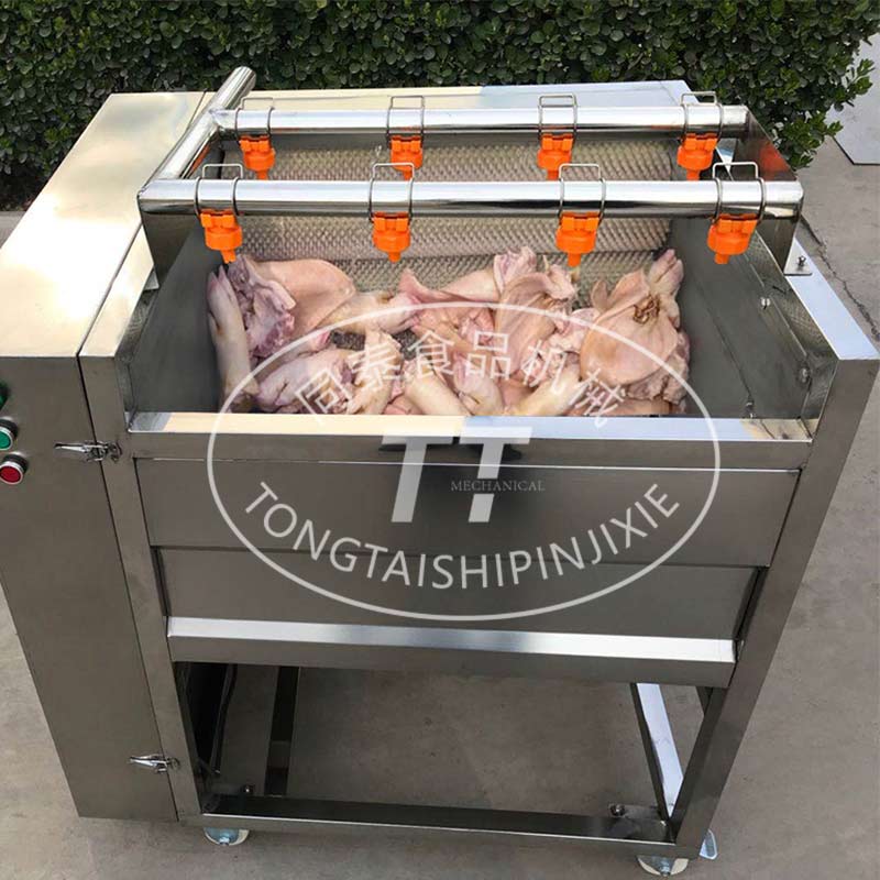 小型豬蹄豬耳清洗機
