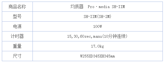 均質器規格