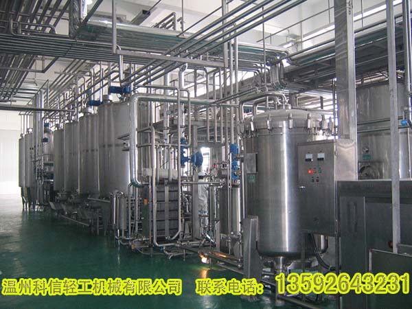 山楂汁飲料生產(chǎn)線設備 