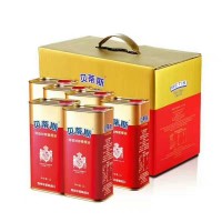 貝蒂斯原裝進口特級初榨橄欖油1L*6罐