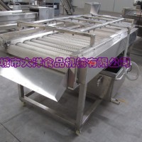 單層毛輥去雜機 小米椒蘑菇清洗去毛發設備