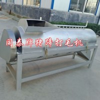 連續全自動豬蹄刨毛機，打毛機，去毛機