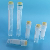 晶安生物2ml外旋式無菌凍存管帶刻度 書寫區耐低溫血清管