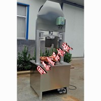 液壓劈豬頭取豬腦機(jī)器 自動豬頭劈半機(jī)