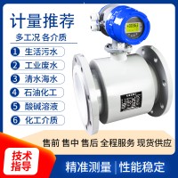 多口徑可選一體分體式電磁流量計