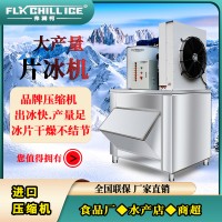小型超市 海鮮自助餐廳鱗片制冰機