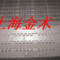 藍(lán)色5936塑料網(wǎng)帶開(kāi)孔式平格型塑料網(wǎng)帶