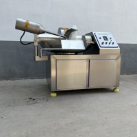 香腸斬拌機 80型變頻斬拌機 肉糜斬切設備 諸城斬拌機供應商