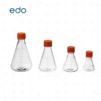 edo 1353250 250ml 三角細胞搖瓶 PC透氣蓋